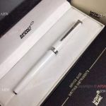 New Replica Montblanc White Pens - Pix Collection Resin Rollerball Pen